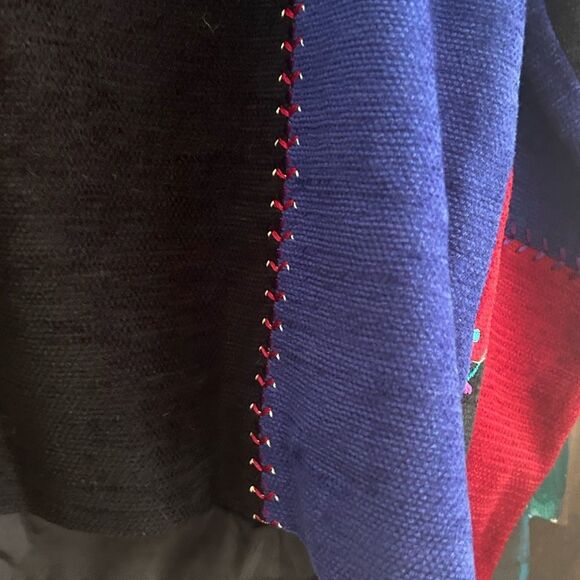 Koret Petites Multicolor Patchwork Blazer M - Picture 13 of 16